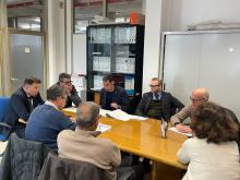 Un momento dell'incontro a Palazzo Tursi sul progetto dei nuovi campi da padel in via Livorno ad Albaro