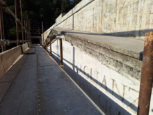 Cantiere lavatoi del Barabino - foto 13 marzo