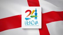 Logo Genova 2024 Capitale Europea dello Sport