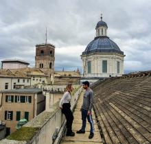 Luca Lattanzio e Martha Rossi