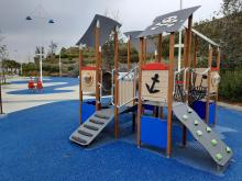 Parco Le Dune di Pra' - area giochi