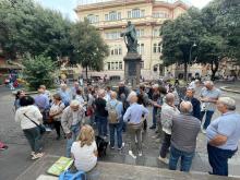 Ritrovo in piazza Rissotto 