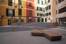 La "nuova" piazza delle Marinelle