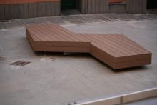 Nuove sedute in piazza delle Marinelle