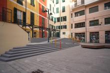 Veduta completa di piazza delle Marinelle