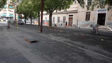  piazzale Valery sgomberato dai parcheggi