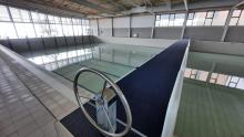 Piscina di Voltri - dettaglio ponte mobile