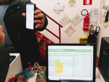 schermo smartphone e pc