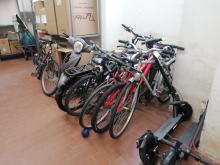 biciclette all'ufficio oggetti smarriti