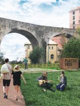 Rendering giardino
