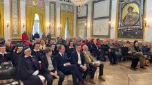 Il pubblico nel Salone di Rappresentanza