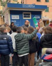 Presentazione nuovo ecocompattatore a Quezzi