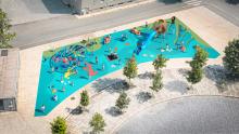 Il render del Parco del Mare