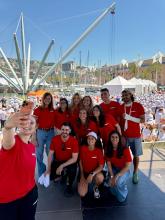 La sindaca Salis al Porto Antico insieme agli istruttori del progetto "Sport Senior" La sindaca Salis al Porto Antico insieme agli istruttori del progetto "Sport Senior"