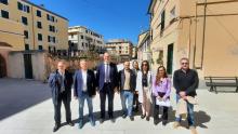 Sopralluogo in via N.S. Assunta, foto dei partecipanti al sopralluogo