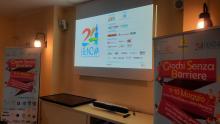 La schermata con altri sponsor di Genova 2024 Capitale Europea dello Sport