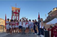 Genova regata storica vince a Pisa premiazione