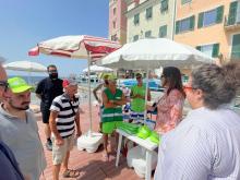 operatori con assessore Rosso