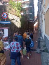 La passeggiata a Pontedecimo transita per via Beata Chiara