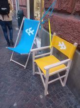 Luoghi per la sosta in via Rolando