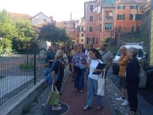 La passeggiata a Pontedecimo transita per via San Bonaventura 