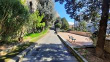  via del Colle - terrazza Belvedere con nuova pavimentazione - foto 13 marzo)